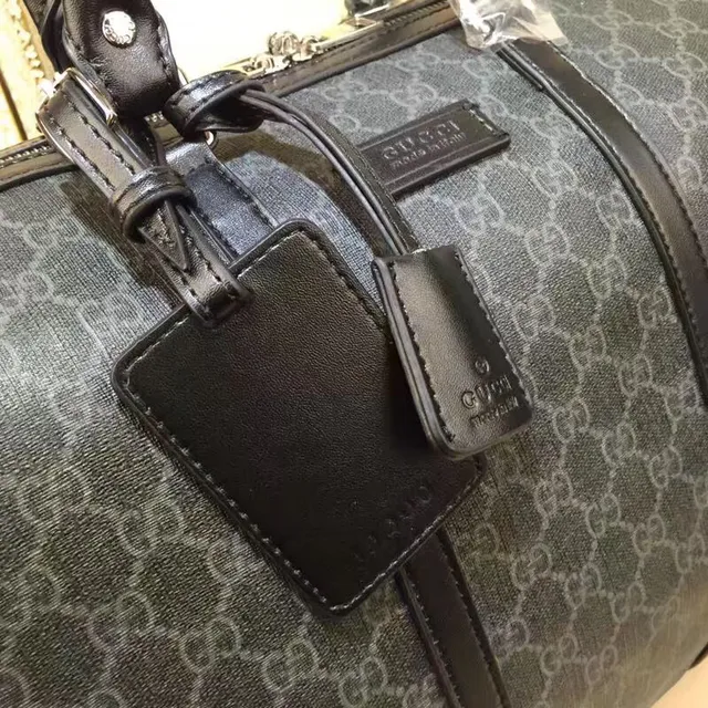 Gucci Ophidia GG Supreme Black Duffle Bag 6