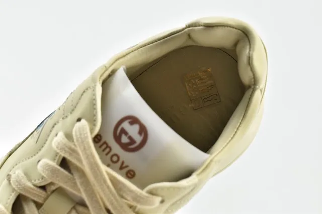 Gucci Rhyton Disney Collaboration Cream Chunky Sneakers 6