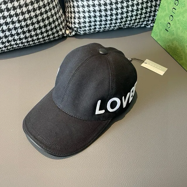 Gucci Screener Logo brodé Casquette de baseball 2