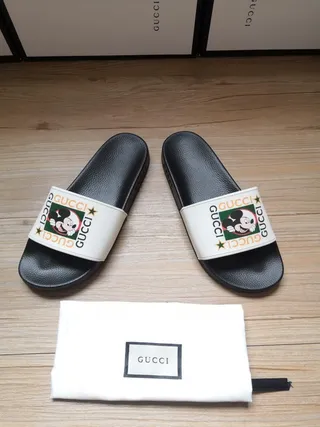 Gucci Screener Mickey Mouse Print Slippers 6