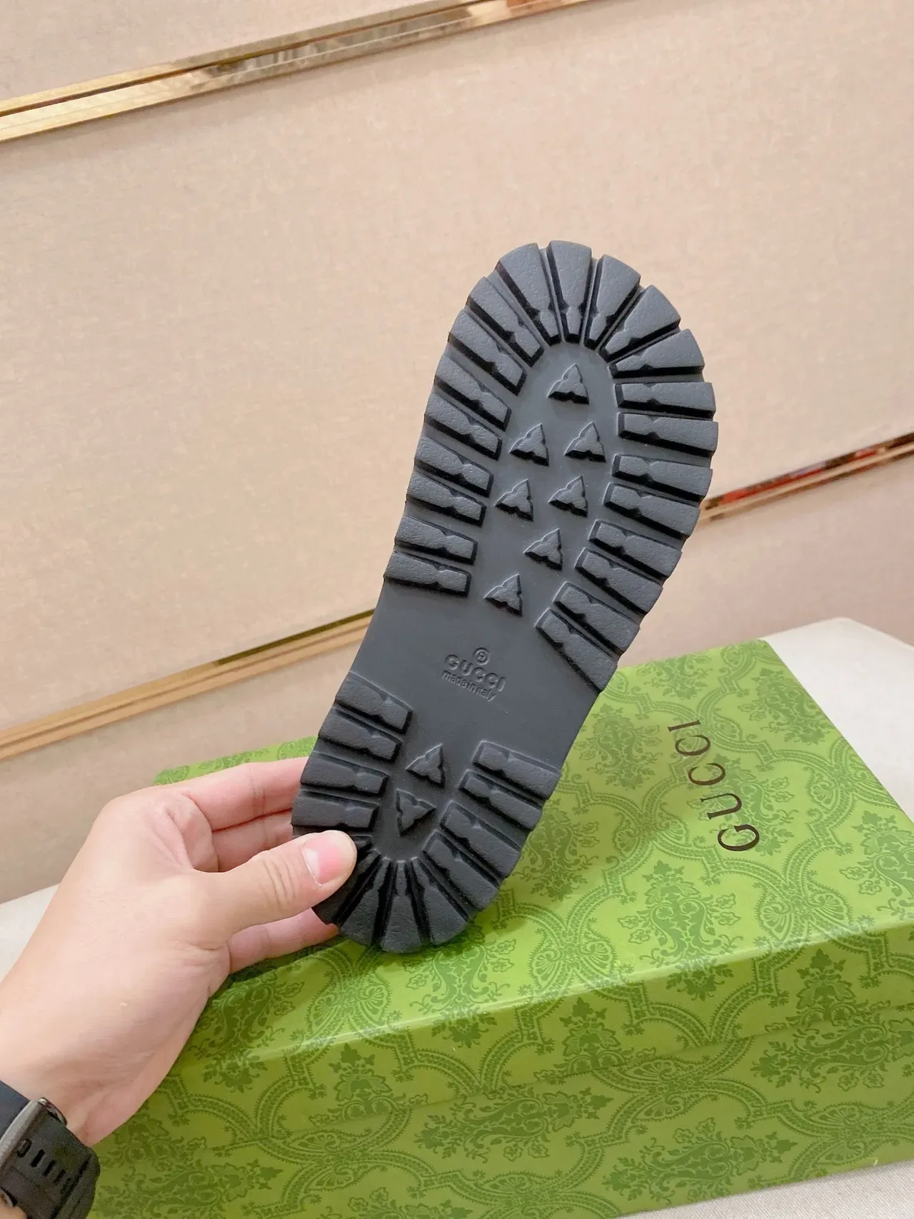 Gucci Screener Printed GG Graffiti Slide Slippers 2