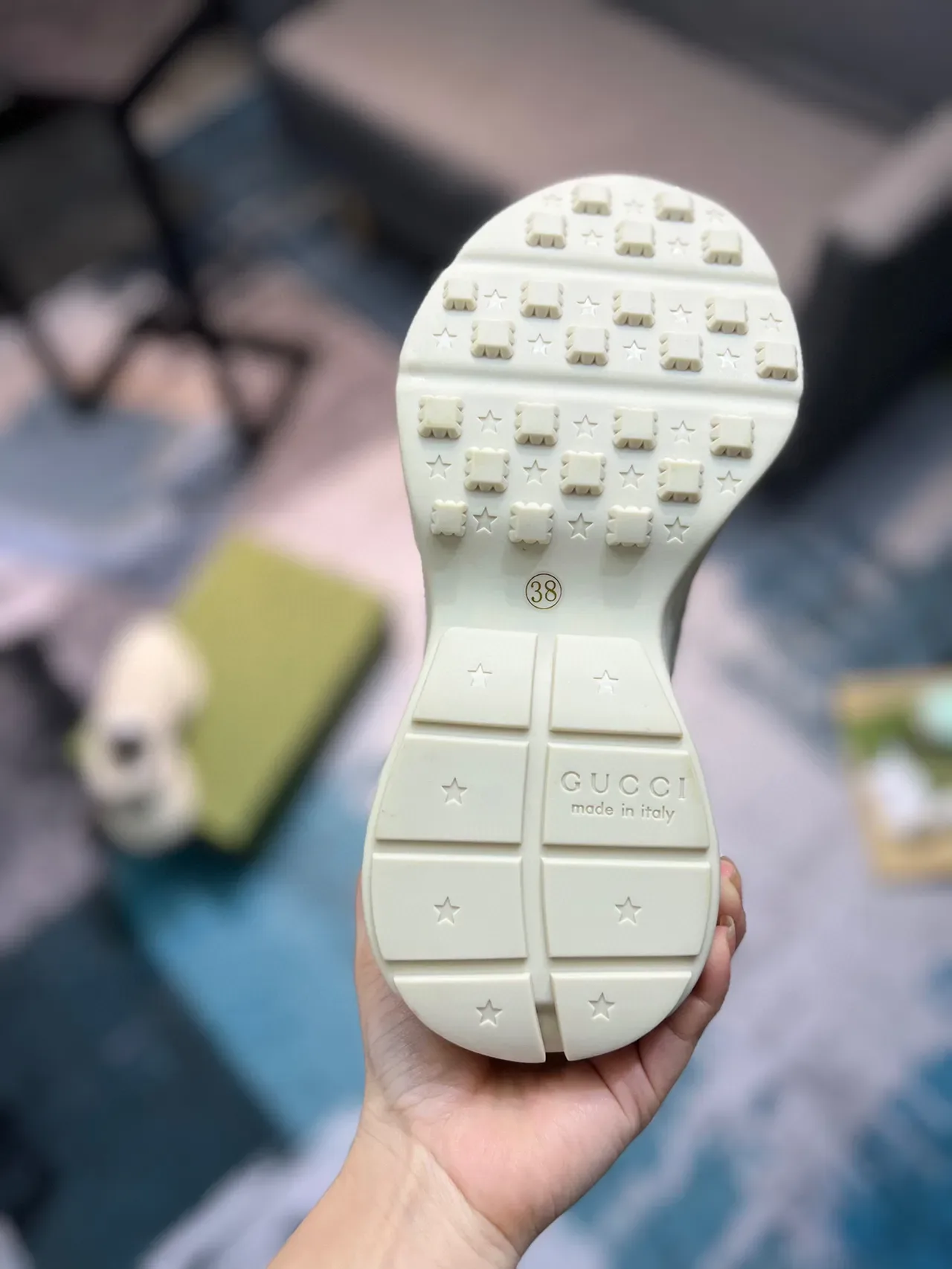 Gucci Screener Star Appliqué Off-White sneakers lifestyle 9