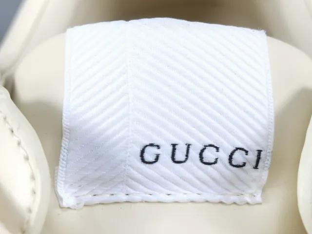 Gucci Screener White Cartoon Tiger Graphic Lifestyle Sneaker 4