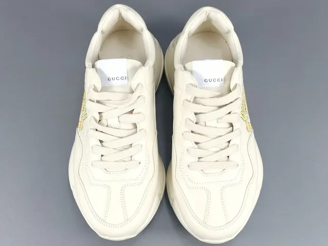 Gucci Screener White Cartoon Tiger Graphic Lifestyle Sneaker 15