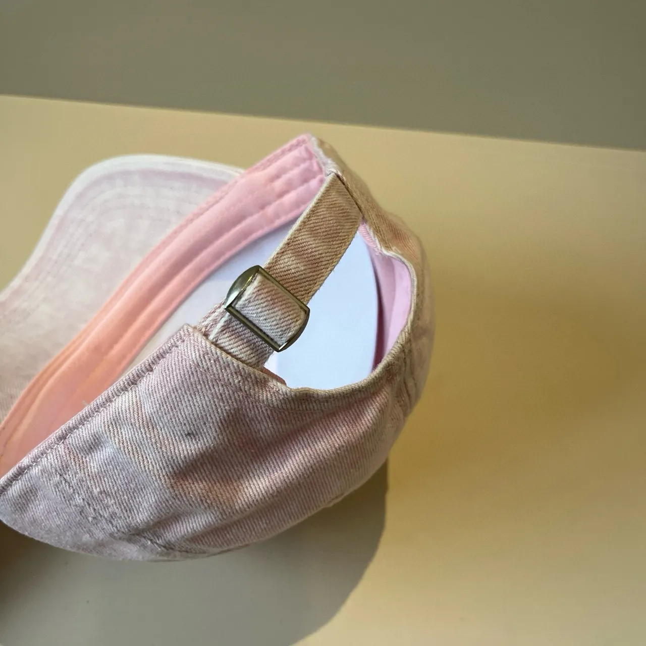Gucci Washed Pink Denim Baseball Cap 4