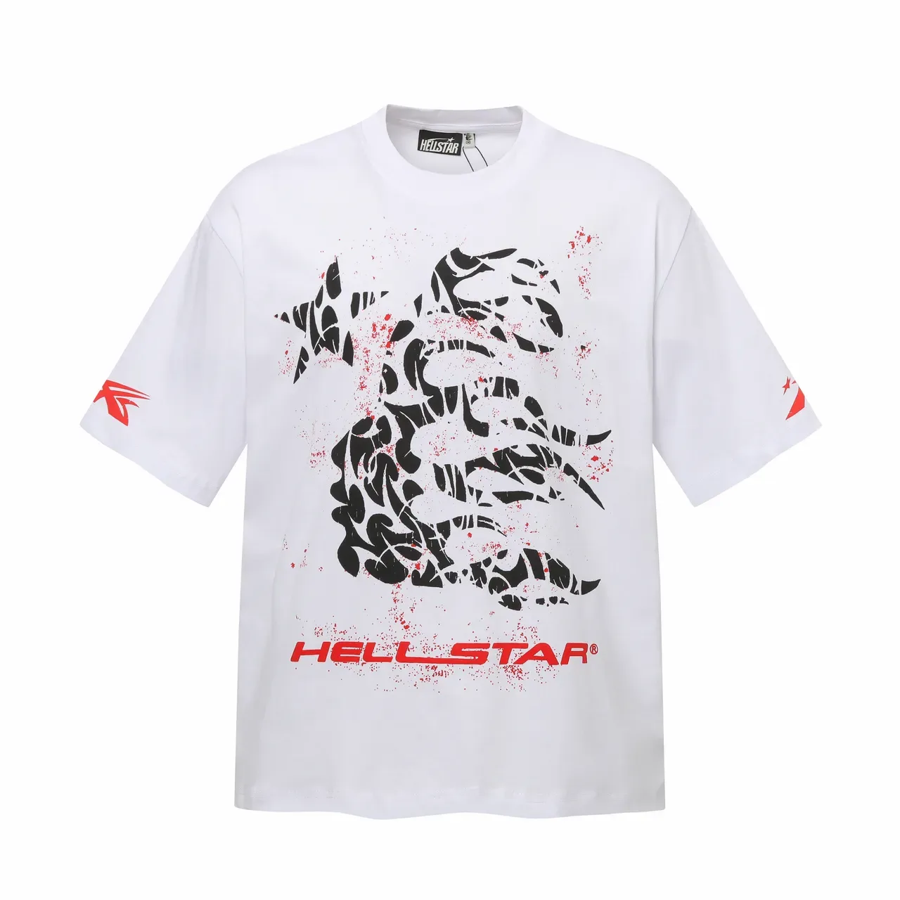 Camiseta Hellstar de cuello redondo con estampado gráfico 2