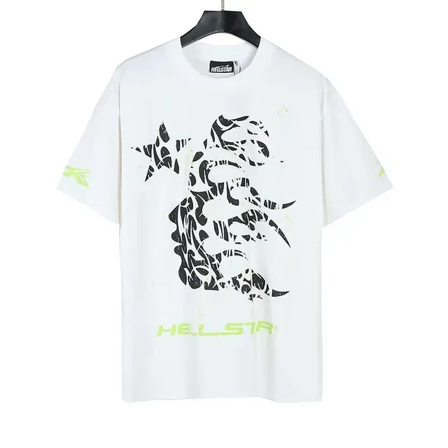 Camiseta Hellstar de cuello redondo con estampado gráfico 11