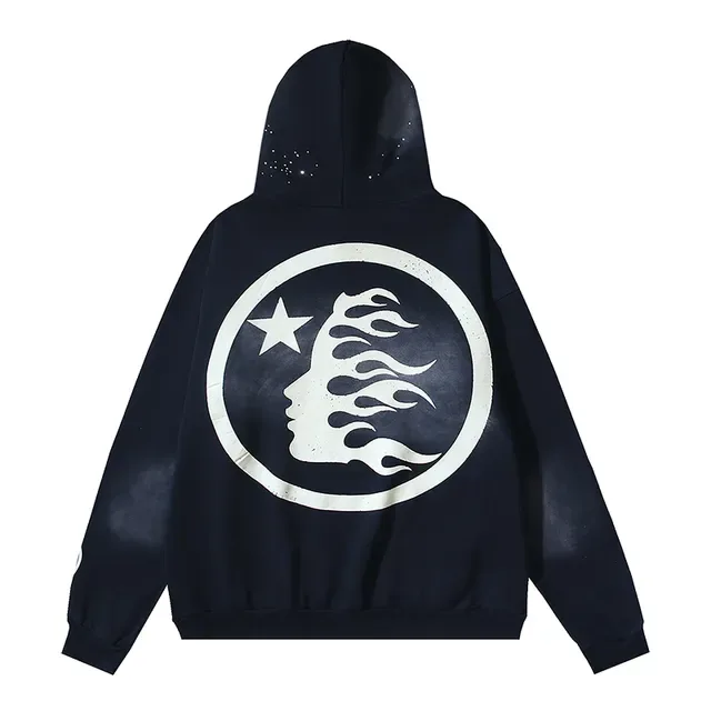 Hellstar Graphic-Print Oversized Hoodie 6