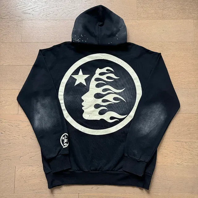 Hellstar Graphic-Print Oversized Hoodie 9