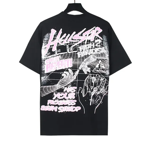 Hellstar Graphic Print Oversized T-Shirt 4
