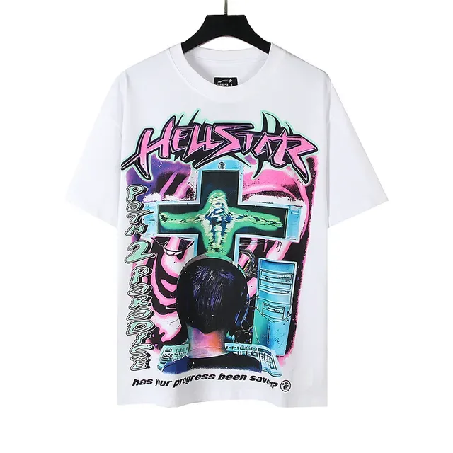 Hellstar Graphic Print Oversized T-Shirt 9