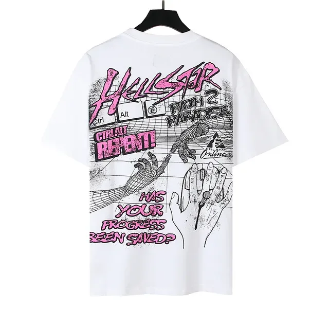 Hellstar Graphic Print Oversized T-Shirt 10