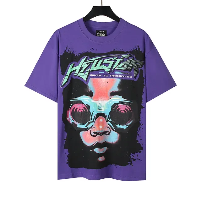 Hellstar Path to Paradise The Future Is Hellstar Oversized Graphic T-Shirt 3