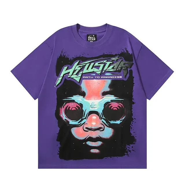 Hellstar Path to Paradise The Future Is Hellstar Oversized Graphic T-Shirt 5
