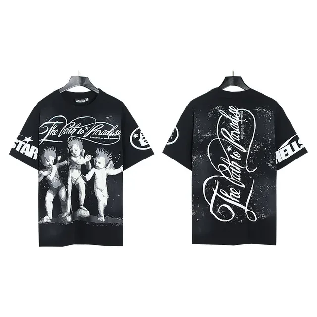 Hellstar The Path to Paradise Oversized Graphic T-Shirt 4