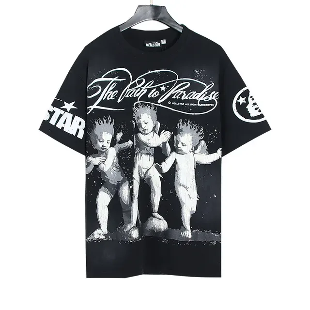 Hellstar The Path to Paradise Oversized Graphic T-Shirt 5