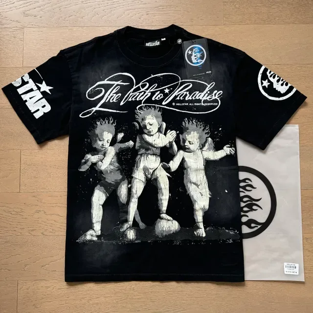 Hellstar The Path to Paradise Oversized Graphic T-Shirt 8