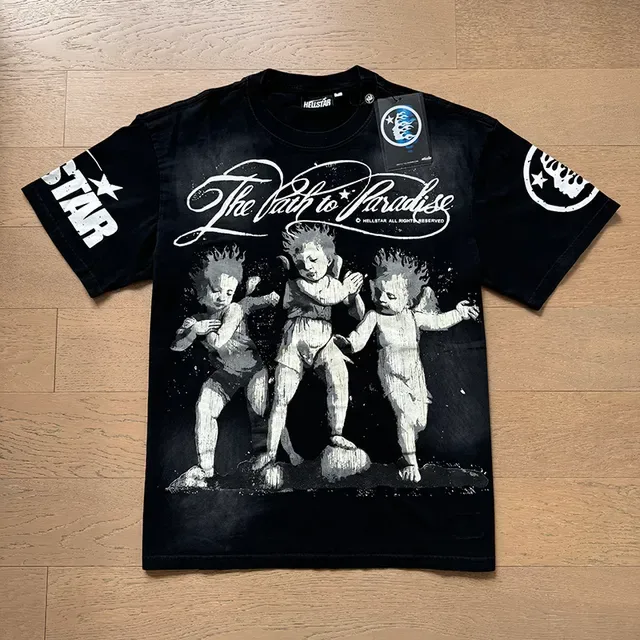 Hellstar The Path to Paradise Oversized Graphic T-Shirt 9