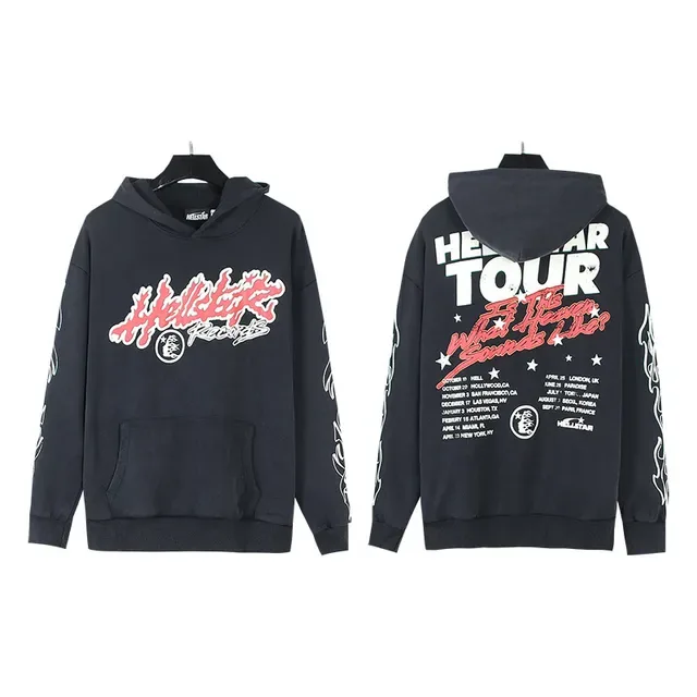 Hellstar Tour Graphic Oversized Hoodie 2