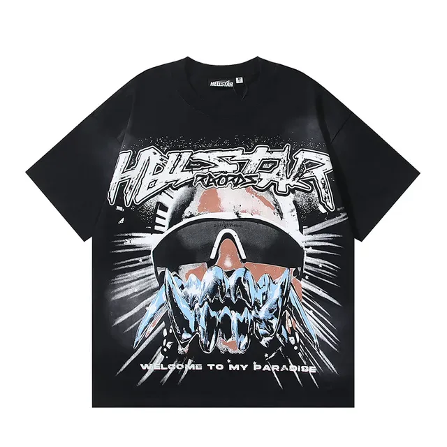Hellstar Welcome To My Paradise Double-Sided Graphic T-Shirt 2