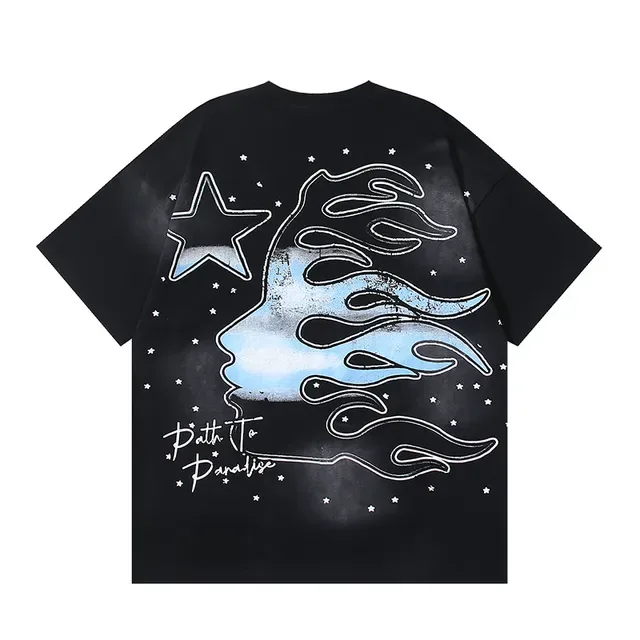 Hellstar Welcome To My Paradise Double-Sided Graphic T-Shirt 3