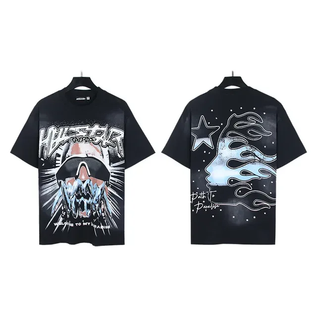 Hellstar Welcome To My Paradise Double-Sided Graphic T-Shirt 4