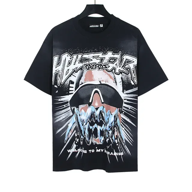 Hellstar Welcome To My Paradise Double-Sided Graphic T-Shirt 5