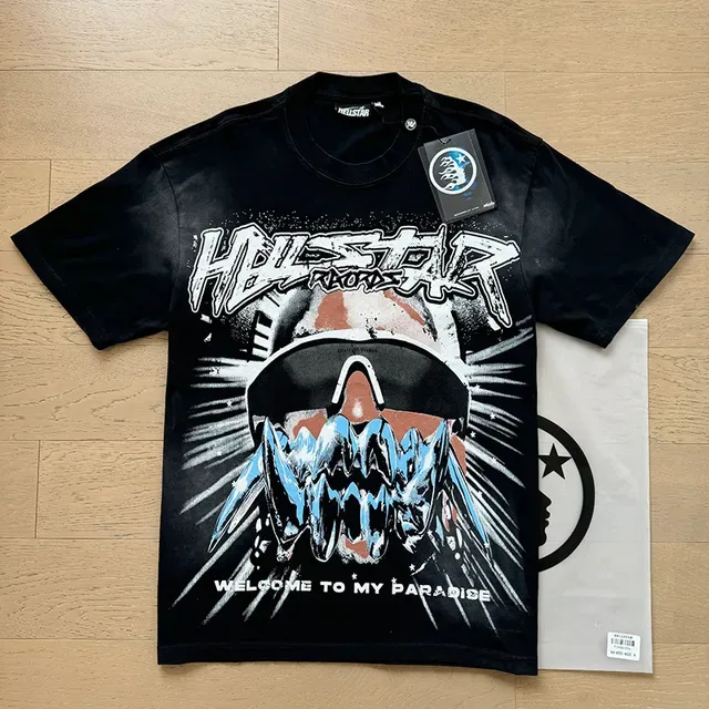 Hellstar Welcome To My Paradise Double-Sided Graphic T-Shirt 9