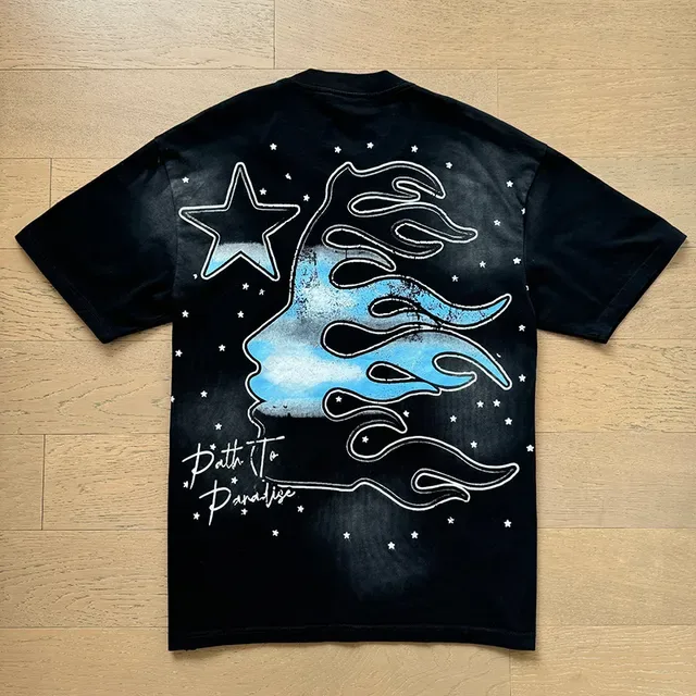 Hellstar Welcome To My Paradise Double-Sided Graphic T-Shirt 10