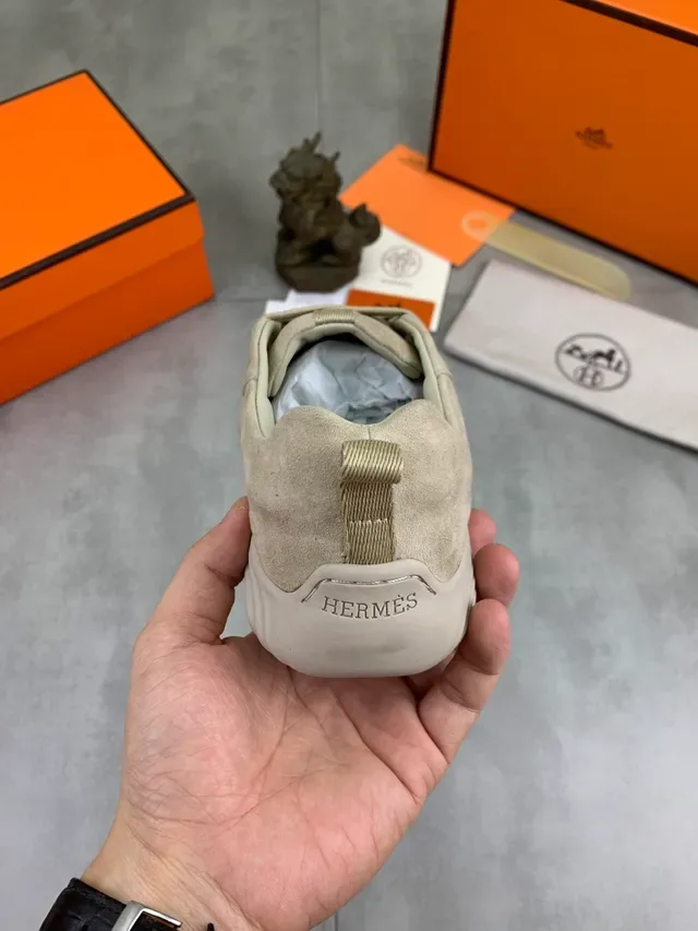 Hermès Perforated Suede Lifestyle Sneaker 3