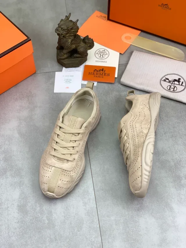 Hermès Perforated Suede Lifestyle Sneaker 5