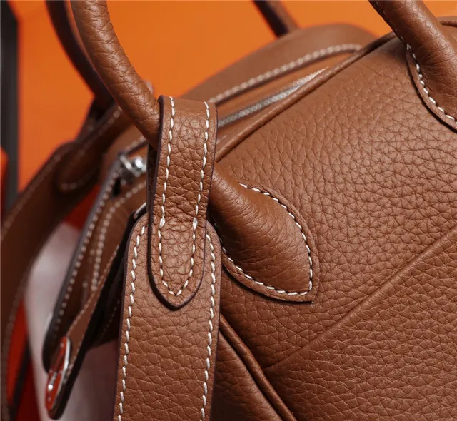 Hermès Picotin Lock Black Pebbled Leather Gold Hardware Tote Bag 22