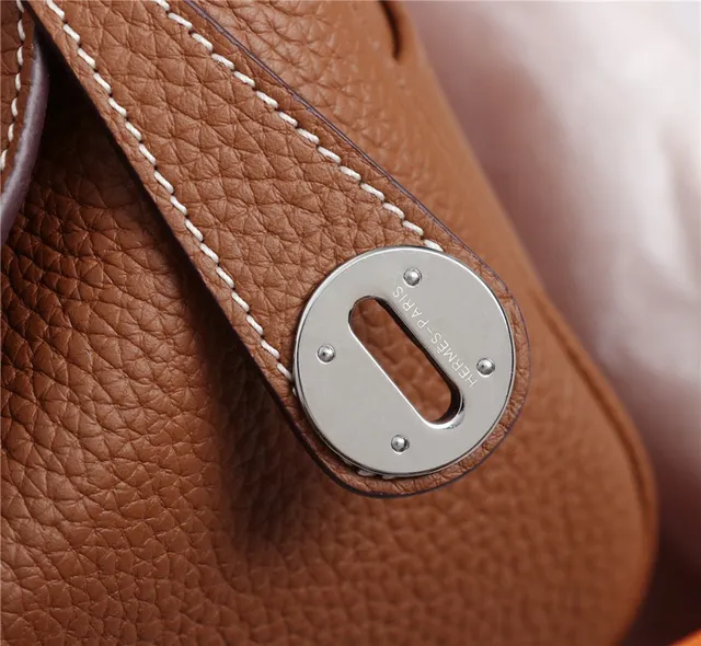 Hermès Picotin Lock Black Pebbled Leather Gold Hardware Tote Bag 23