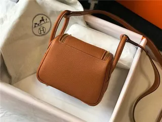 Hermès Picotin Lock حقيبة بوسطن ميني من جلد برتقالي مقرمش 7