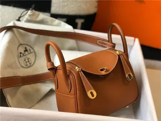 Hermès Picotin Lock حقيبة بوسطن ميني من جلد برتقالي مقرمش 8