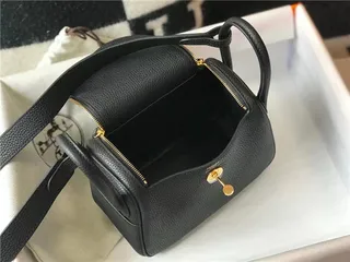 Hermès Picotin Lock حقيبة بوسطن ميني من جلد برتقالي مقرمش 11