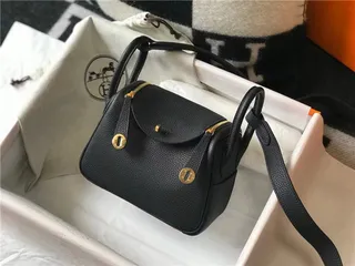 Hermès Picotin Lock حقيبة بوسطن ميني من جلد برتقالي مقرمش 16