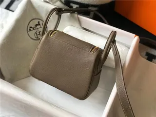 Hermès Picotin Lock حقيبة بوسطن ميني من جلد برتقالي مقرمش 24