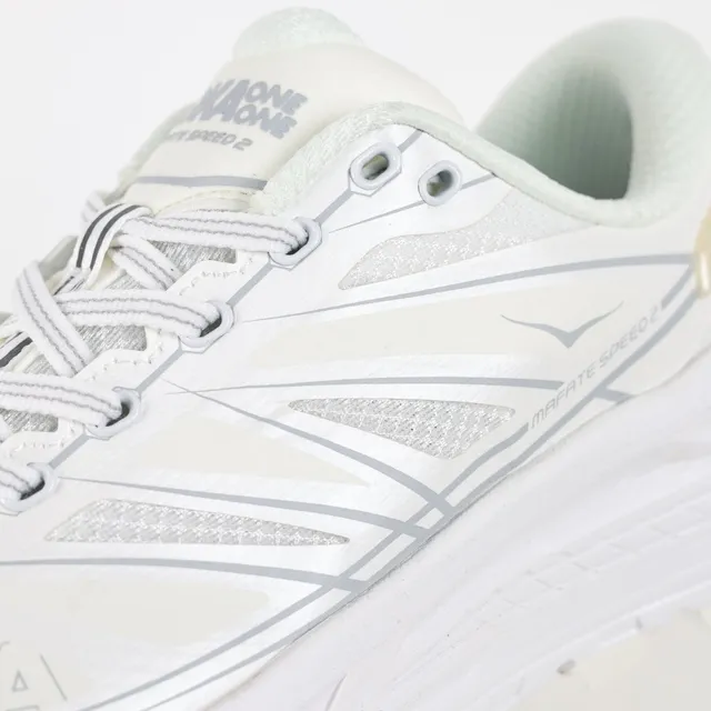 Hoka Infinite Speed Tênis de trail running brancos 6