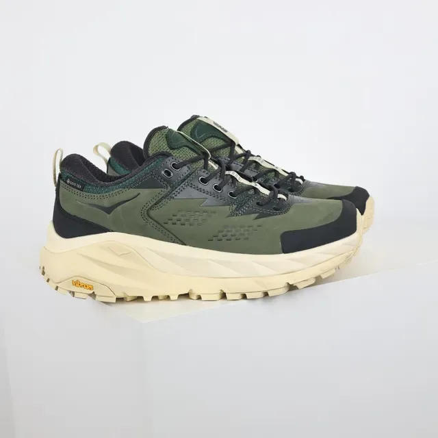 Hoka Speedgoat Vert Militaire Noir Crème Chaussures Lifestyle 3