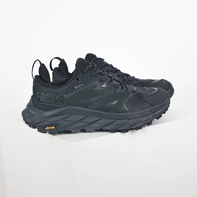 Hoka Speedgoat Noir Vert Militaire Agressif Semelle à crampons GORE-TEX Imperméable Chaussures de running 3