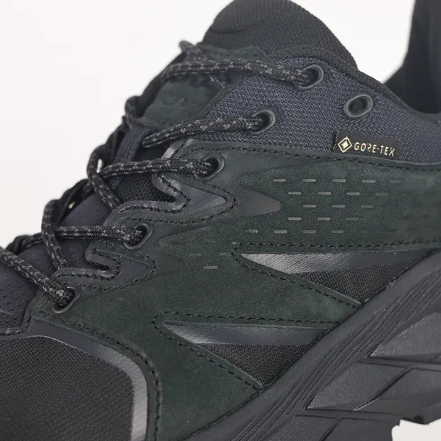 Hoka Speedgoat Noir Vert Militaire Agressif Semelle à crampons GORE-TEX Imperméable Chaussures de running 6