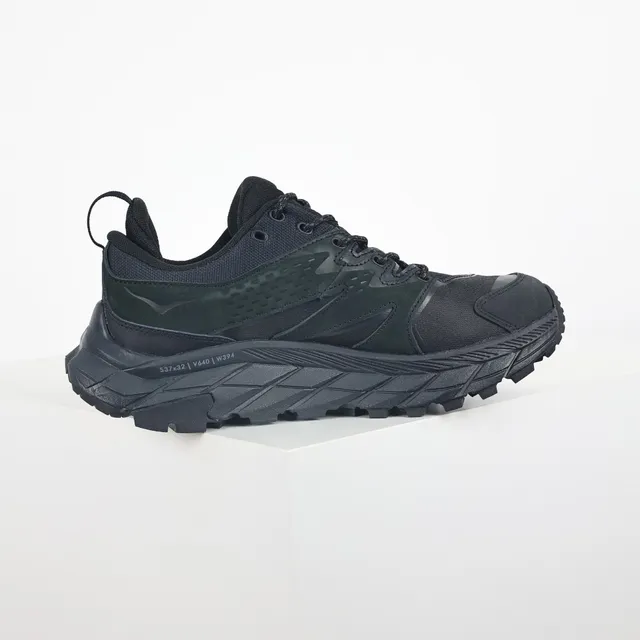 Hoka Speedgoat Noir Vert Militaire Agressif Semelle à crampons GORE-TEX Imperméable Chaussures de running 7