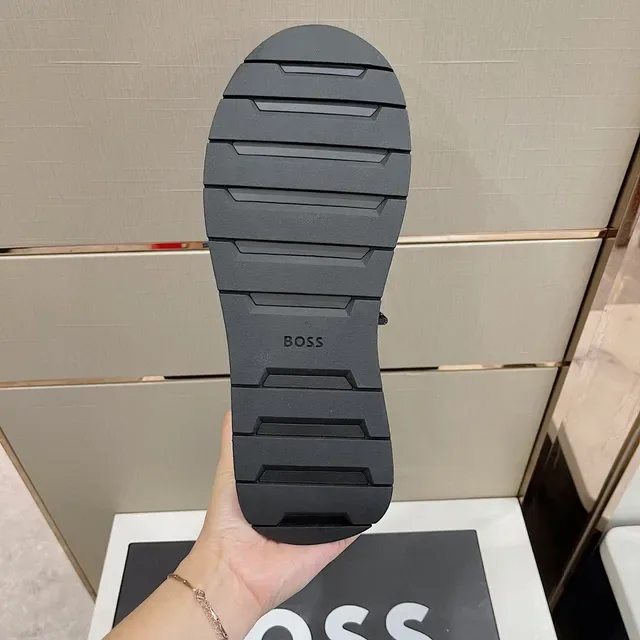 Hugo Boss Tênis Lifestyle Preto Tricô 2