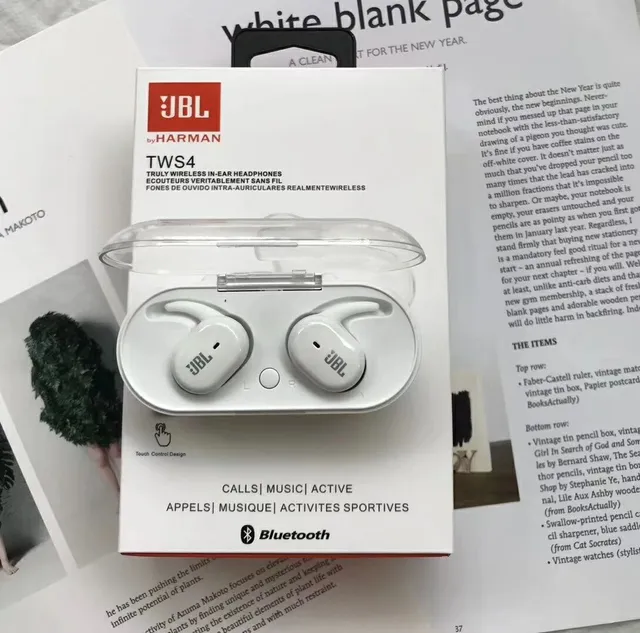 JBL Twins True Wireless Earbuds Black and White TWS Earbuds 11