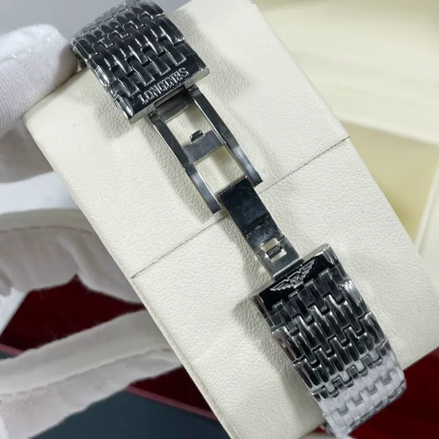 Longines La Grande Classique Black Dial Diamond Markers Quartz Watch 6