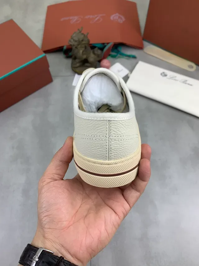 Loro Piana Leather Low-Top Lifestyle Sneaker 3