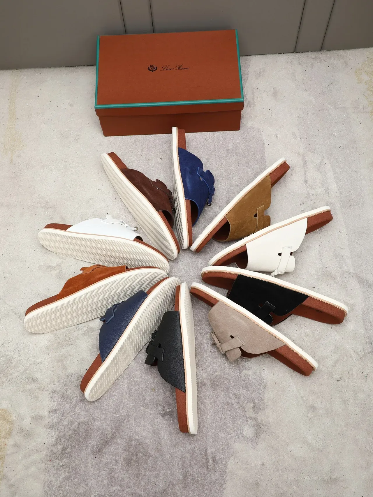 Loro Piana Tasseled Strap Slide Slippers 2