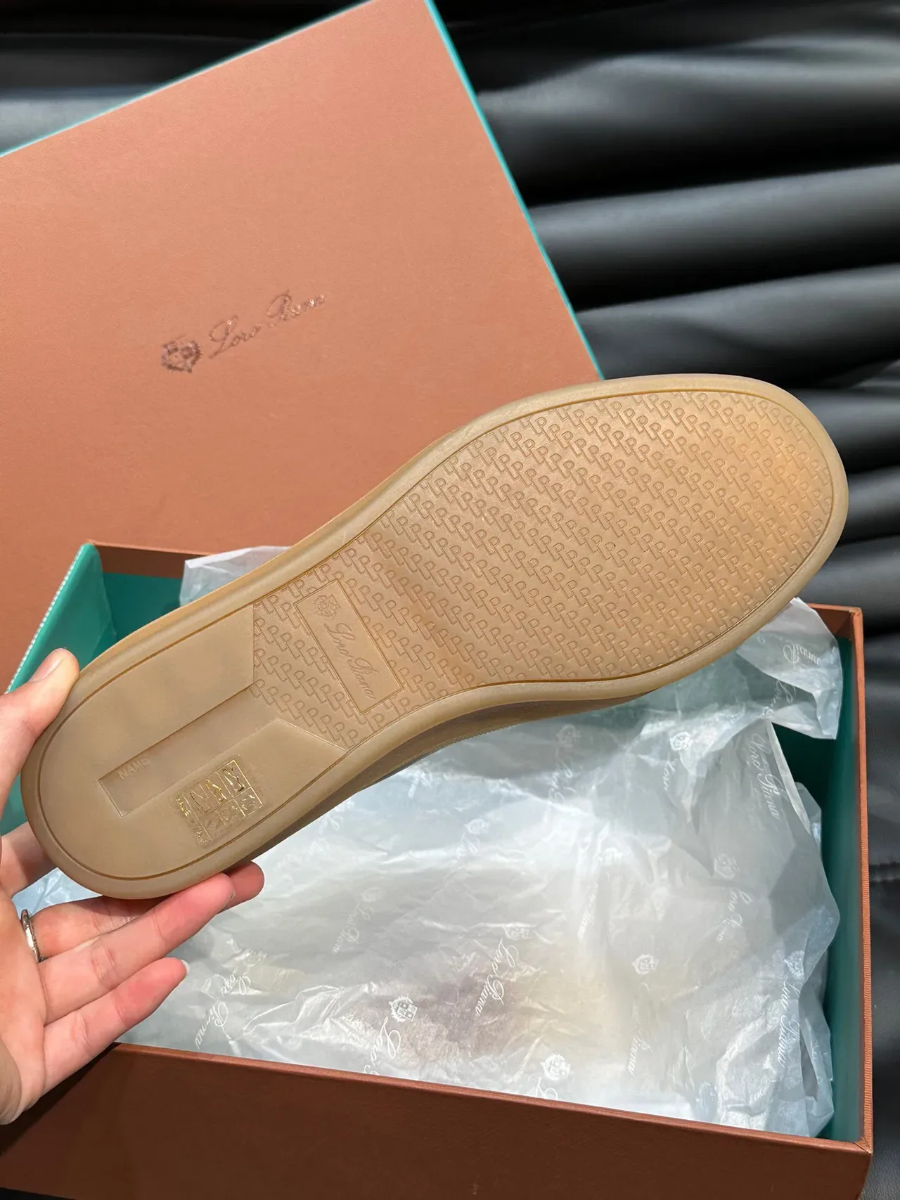 Loro Piana Two-Tone Leather Suede Lifestyle Sneakers 9