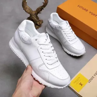 Louis Vuitton Zapatillas Lifestyle de Cuero Todo Blanco